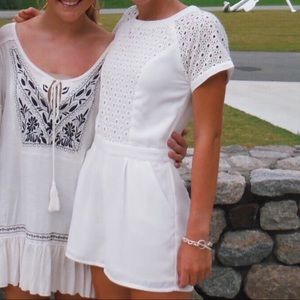 White romper